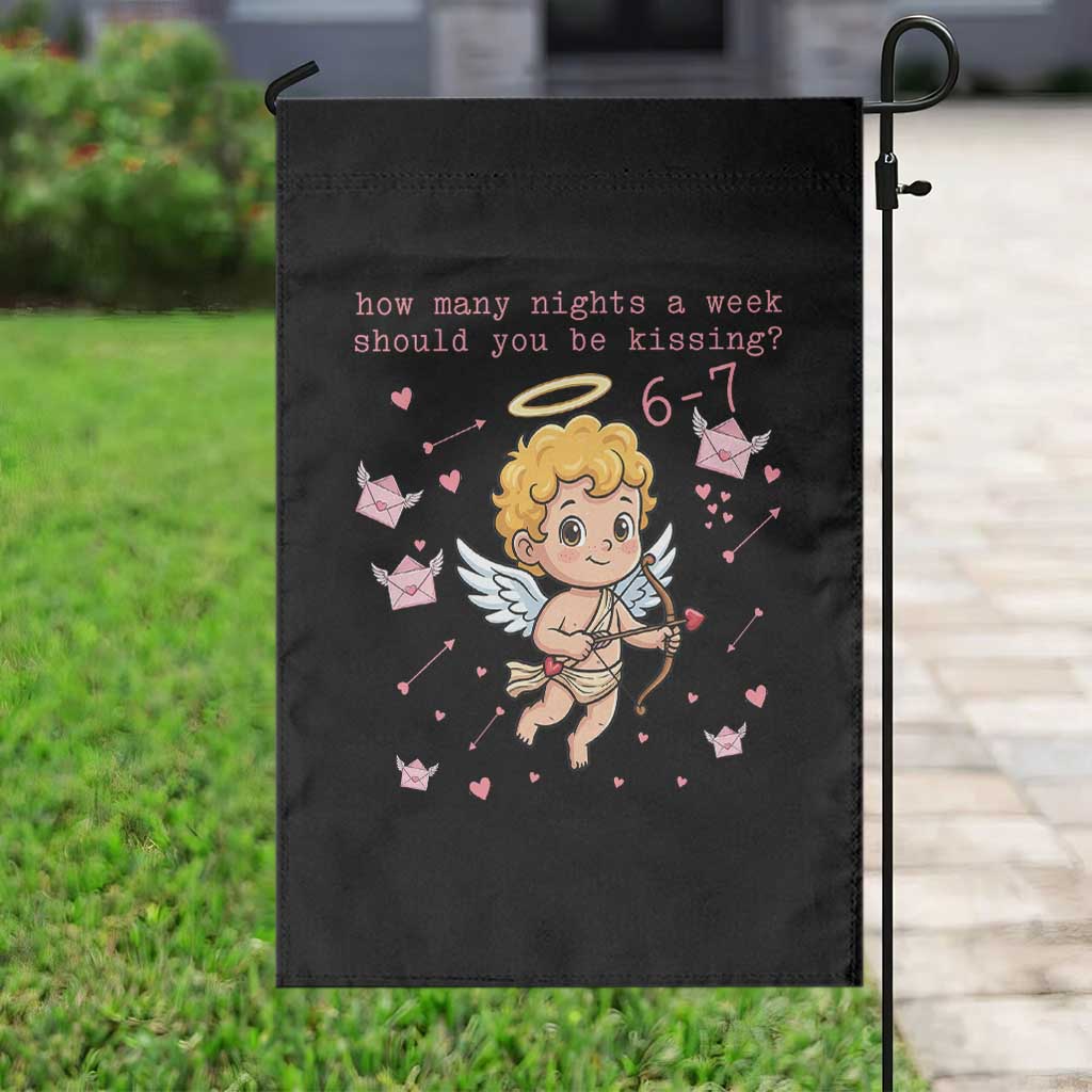 67 Valentine Meme Garden Flag Funny Six Seven Cupid Saying - Wonder Print Shop