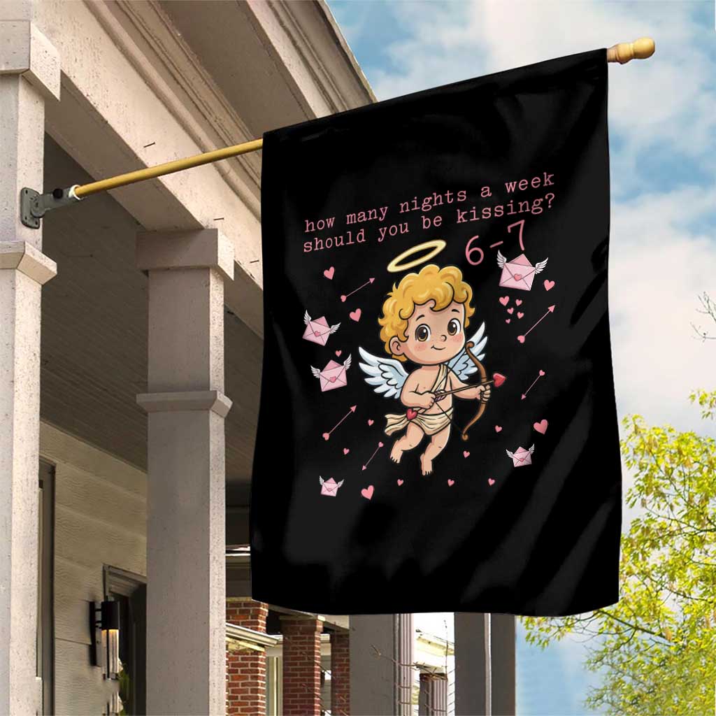 67 Valentine Meme Garden Flag Funny Six Seven Cupid Saying - Wonder Print Shop