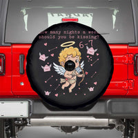 67 Valentine Meme Spare Tire Cover Funny Six Seven Cupid Saying - Wonder Print Shop