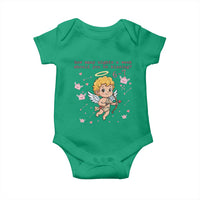 67 Valentine Meme Baby Onesie Funny Six Seven Cupid Saying - Wonder Print Shop