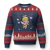 67 Valentine Meme Ugly Christmas Sweater Funny Six Seven Cupid Saying - Wonder Print Shop