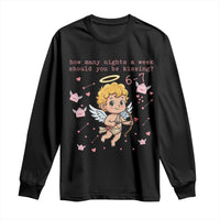 67 Valentine Meme Long Sleeve Shirt Funny Six Seven Cupid Saying - Wonder Print Shop