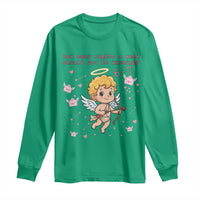 67 Valentine Meme Long Sleeve Shirt Funny Six Seven Cupid Saying - Wonder Print Shop