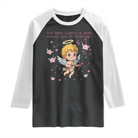 67 Valentine Meme Raglan Shirt Funny Six Seven Cupid Saying - Wonder Print Shop