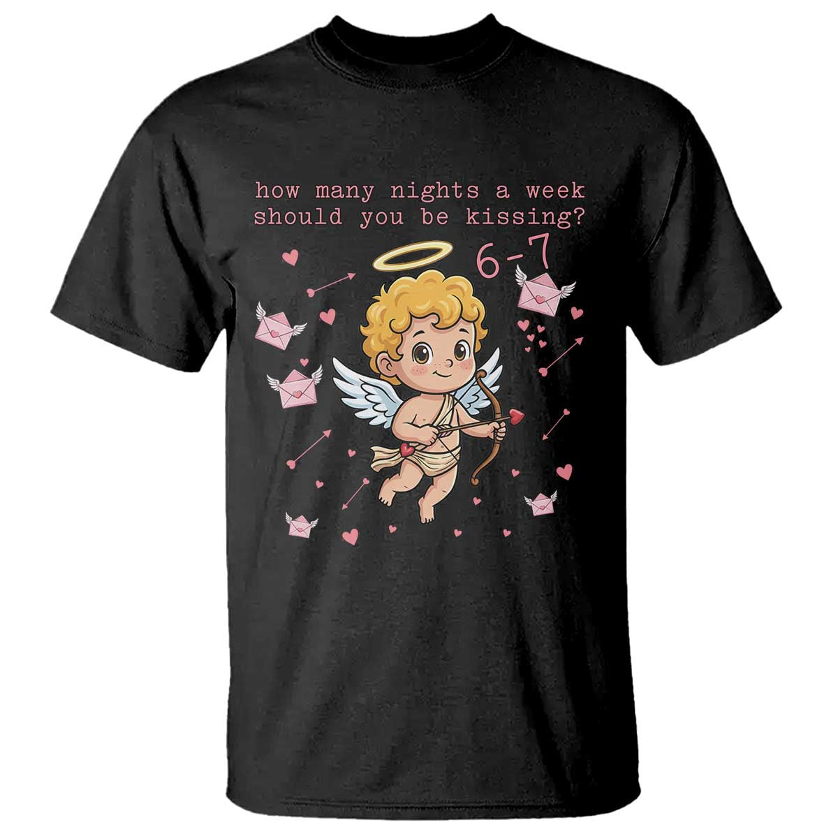 67 Valentine Meme T Shirt Funny Six Seven Cupid Saying - Wonder Print Shop
