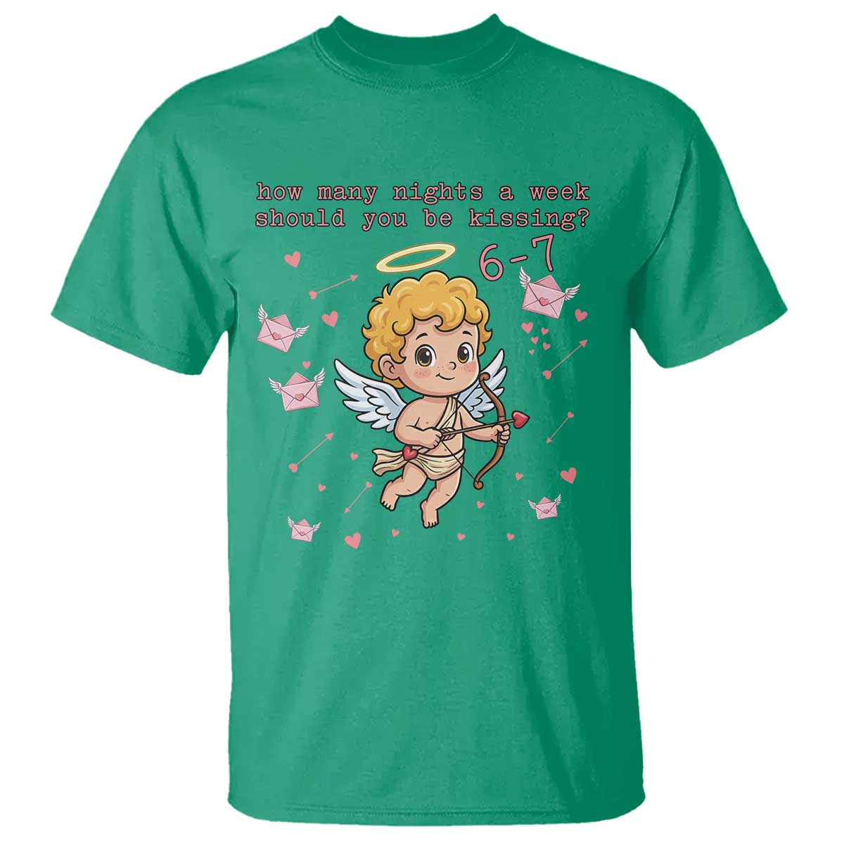 67 Valentine Meme T Shirt Funny Six Seven Cupid Saying - Wonder Print Shop