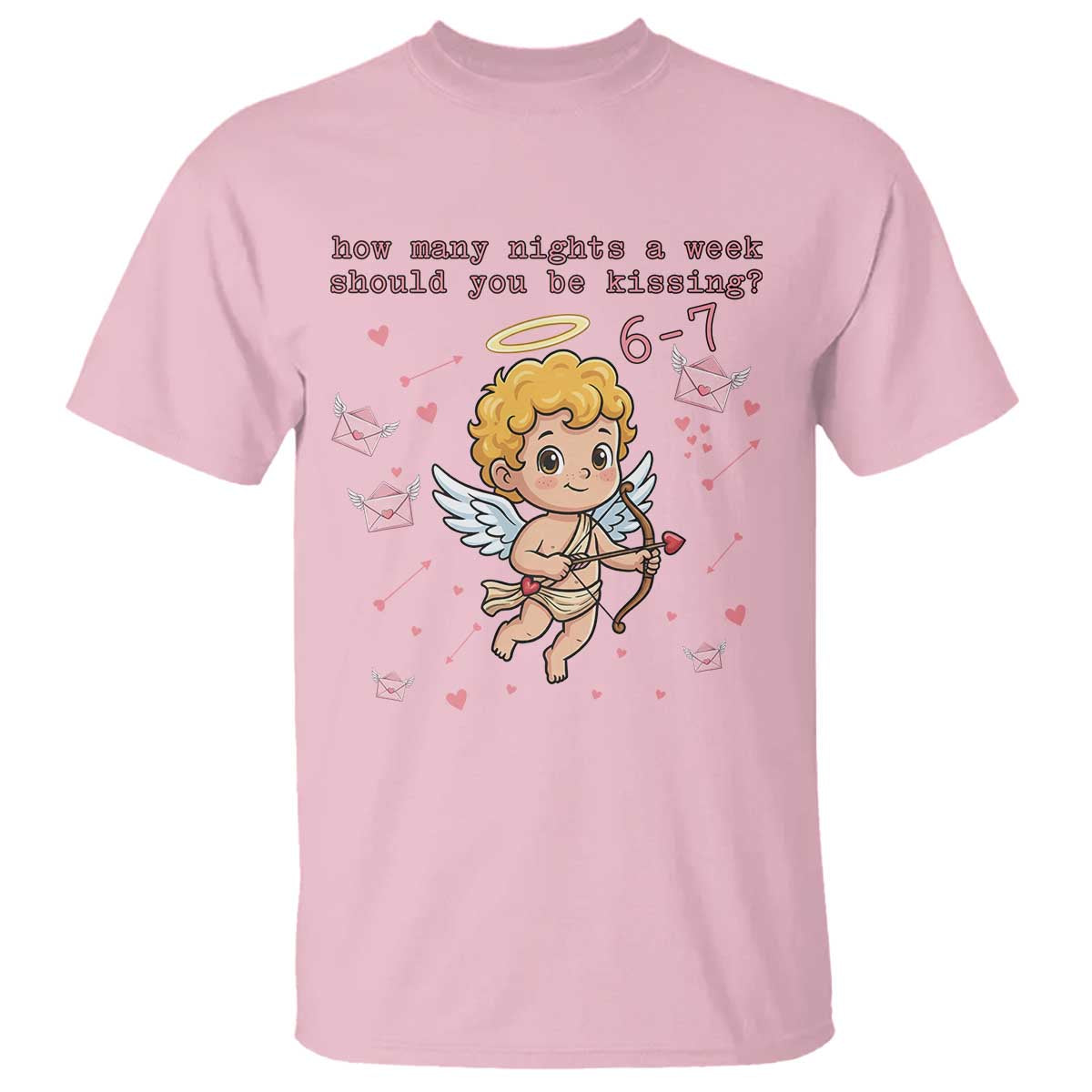 67 Valentine Meme T Shirt Funny Six Seven Cupid Saying - Wonder Print Shop