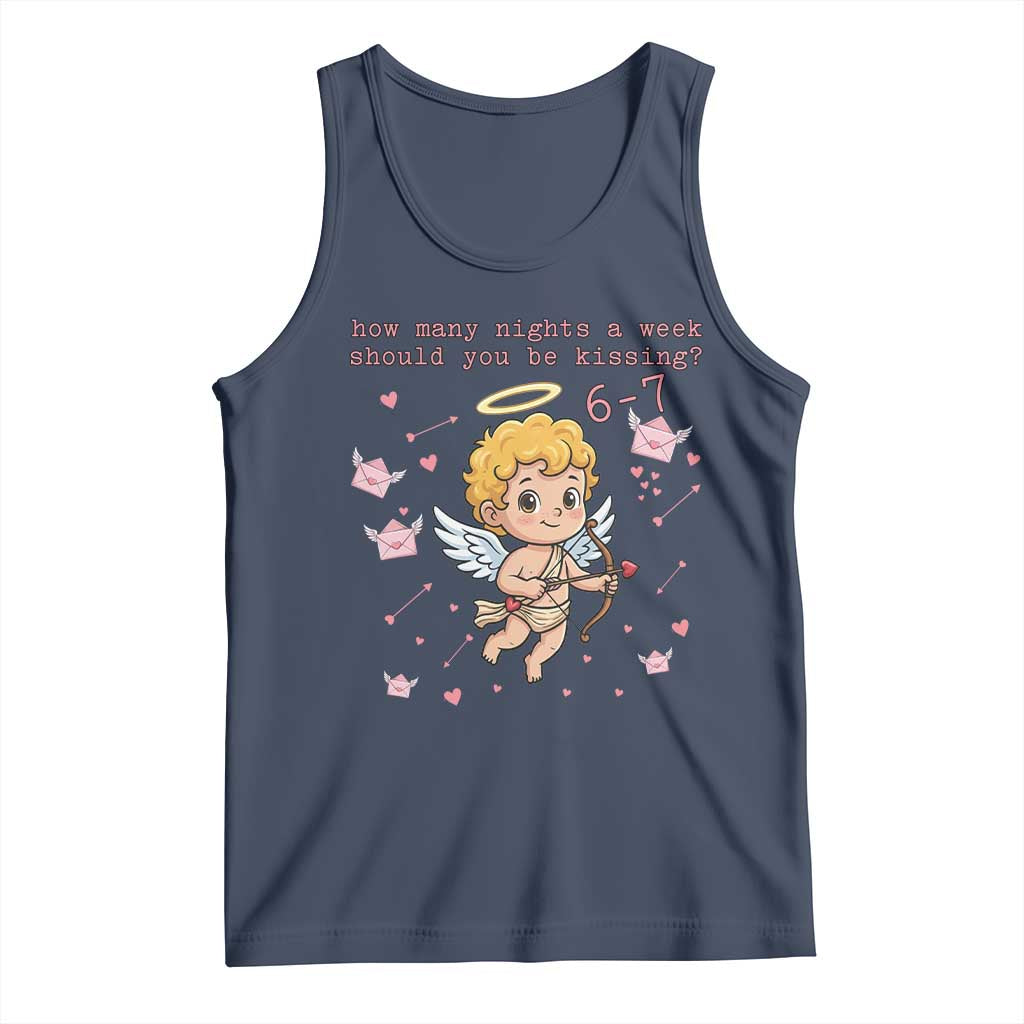 67 Valentine Meme Tank Top Funny Six Seven Cupid Saying - Wonder Print Shop