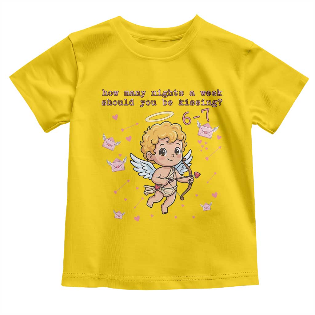 67 Valentine Meme Toddler T Shirt Funny Six Seven Cupid Saying - Wonder Print Shop