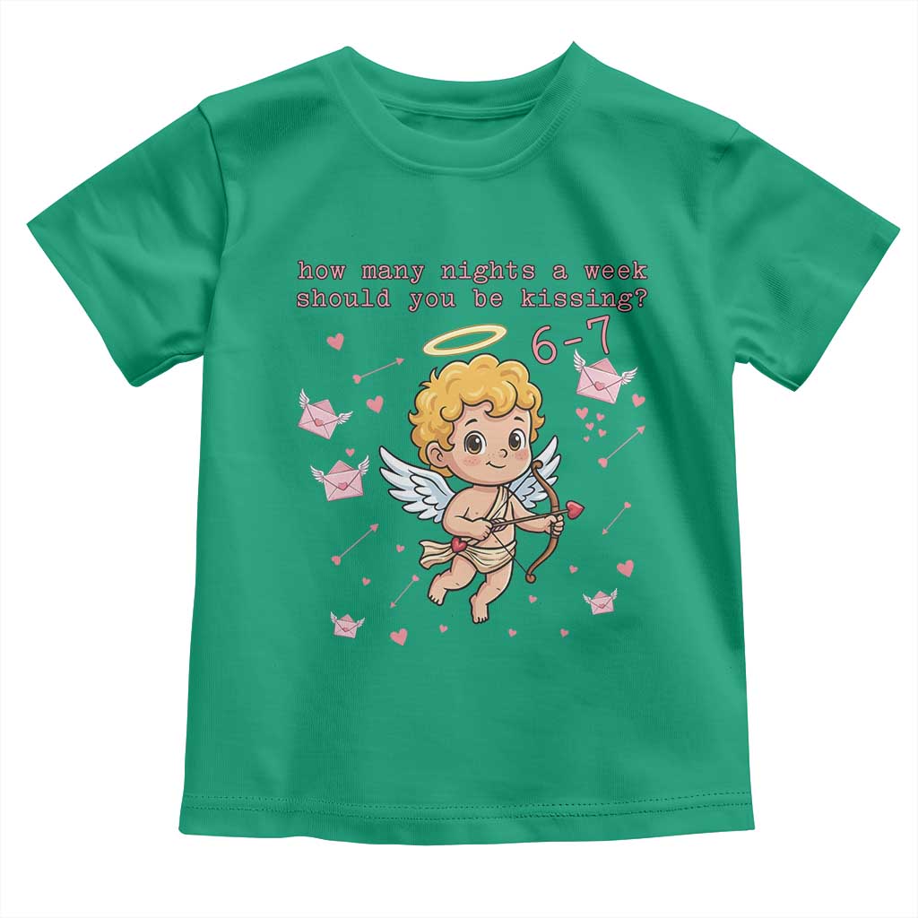 67 Valentine Meme Toddler T Shirt Funny Six Seven Cupid Saying - Wonder Print Shop