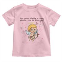 67 Valentine Meme Toddler T Shirt Funny Six Seven Cupid Saying - Wonder Print Shop