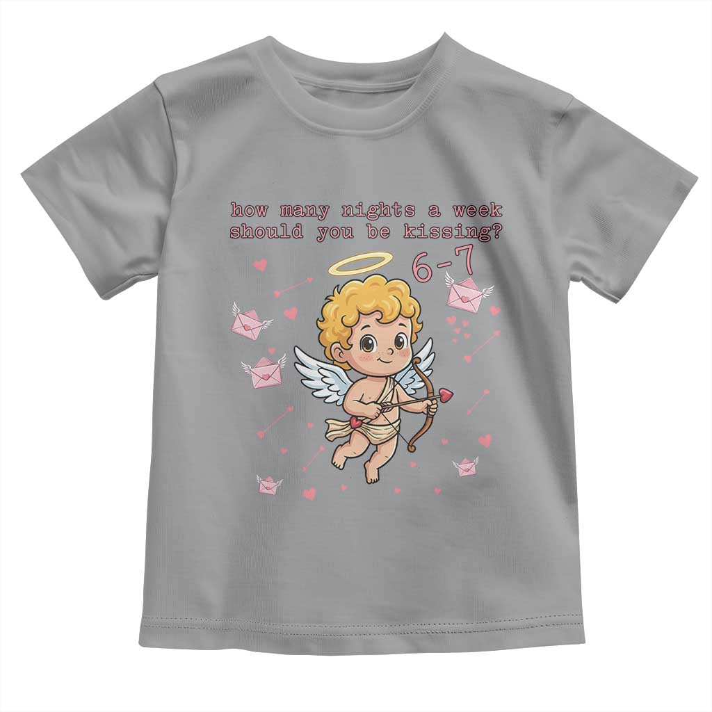 67 Valentine Meme Toddler T Shirt Funny Six Seven Cupid Saying - Wonder Print Shop