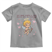 67 Valentine Meme Toddler T Shirt Funny Six Seven Cupid Saying - Wonder Print Shop