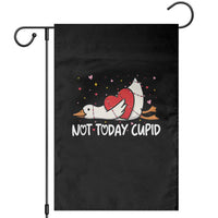 Silly Goose Valentine Garden Flag Not Today Cupid - Wonder Print Shop