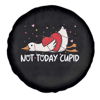 Silly Goose Valentine Spare Tire Cover Not Today Cupid - Wonder Print Shop