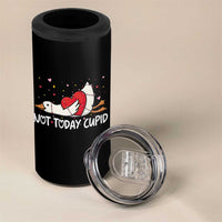 Silly Goose Valentine 4 in 1 Can Cooler Tumbler Not Today Cupid - Wonder Print Shop