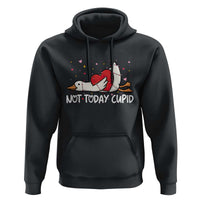 Silly Goose Valentine Hoodie Not Today Cupid - Wonder Print Shop