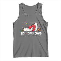 Silly Goose Valentine Tank Top Not Today Cupid - Wonder Print Shop