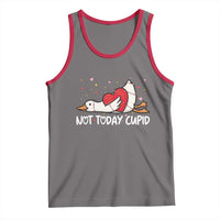 Silly Goose Valentine Tank Top Not Today Cupid - Wonder Print Shop
