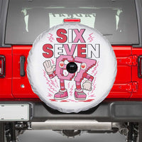 67 Valentines Spare Tire Cover Funny Six Seven Brainrot Meme