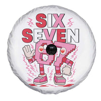 67 Valentines Spare Tire Cover Funny Six Seven Brainrot Meme