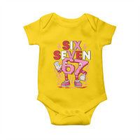 67 Valentines Baby Onesie Funny Six Seven Brainrot Meme