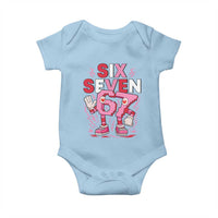 67 Valentines Baby Onesie Funny Six Seven Brainrot Meme