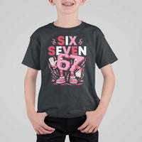 67 Valentines T Shirt For Kid Funny Six Seven Brainrot Meme