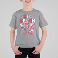 67 Valentines T Shirt For Kid Funny Six Seven Brainrot Meme