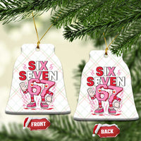 67 Valentines Ceramic Ornament Funny Six Seven Brainrot Meme
