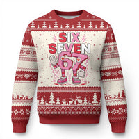 67 Valentines Ugly Christmas Sweater Funny Six Seven Brainrot Meme