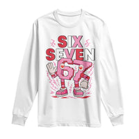 67 Valentines Long Sleeve Shirt Funny Six Seven Brainrot Meme