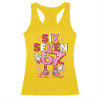 67 Valentines Racerback Tank Top Funny Six Seven Brainrot Meme