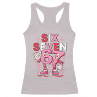 67 Valentines Racerback Tank Top Funny Six Seven Brainrot Meme
