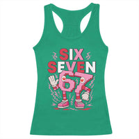 67 Valentines Racerback Tank Top Funny Six Seven Brainrot Meme