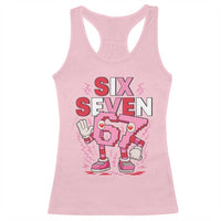 67 Valentines Racerback Tank Top Funny Six Seven Brainrot Meme