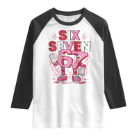 67 Valentines Raglan Shirt Funny Six Seven Brainrot Meme