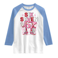 67 Valentines Raglan Shirt Funny Six Seven Brainrot Meme