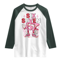 67 Valentines Raglan Shirt Funny Six Seven Brainrot Meme