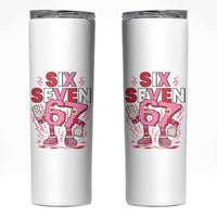 67 Valentines Skinny Tumbler Funny Six Seven Brainrot Meme