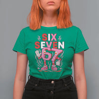67 Valentines T Shirt For Women Funny Six Seven Brainrot Meme