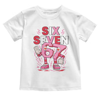 67 Valentines Toddler T Shirt Funny Six Seven Brainrot Meme