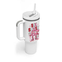 67 Valentines Tumbler With Handle Funny Six Seven Brainrot Meme