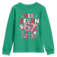 67 Valentines Youth Sweatshirt Funny Six Seven Brainrot Meme