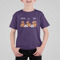 Funny Easter Bunny T Shirt For Kid Where Did You Guys Go Chocolate