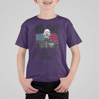 No One Wants To Fight For Israel T Shirt For Kid Marine Veteran American Freedom