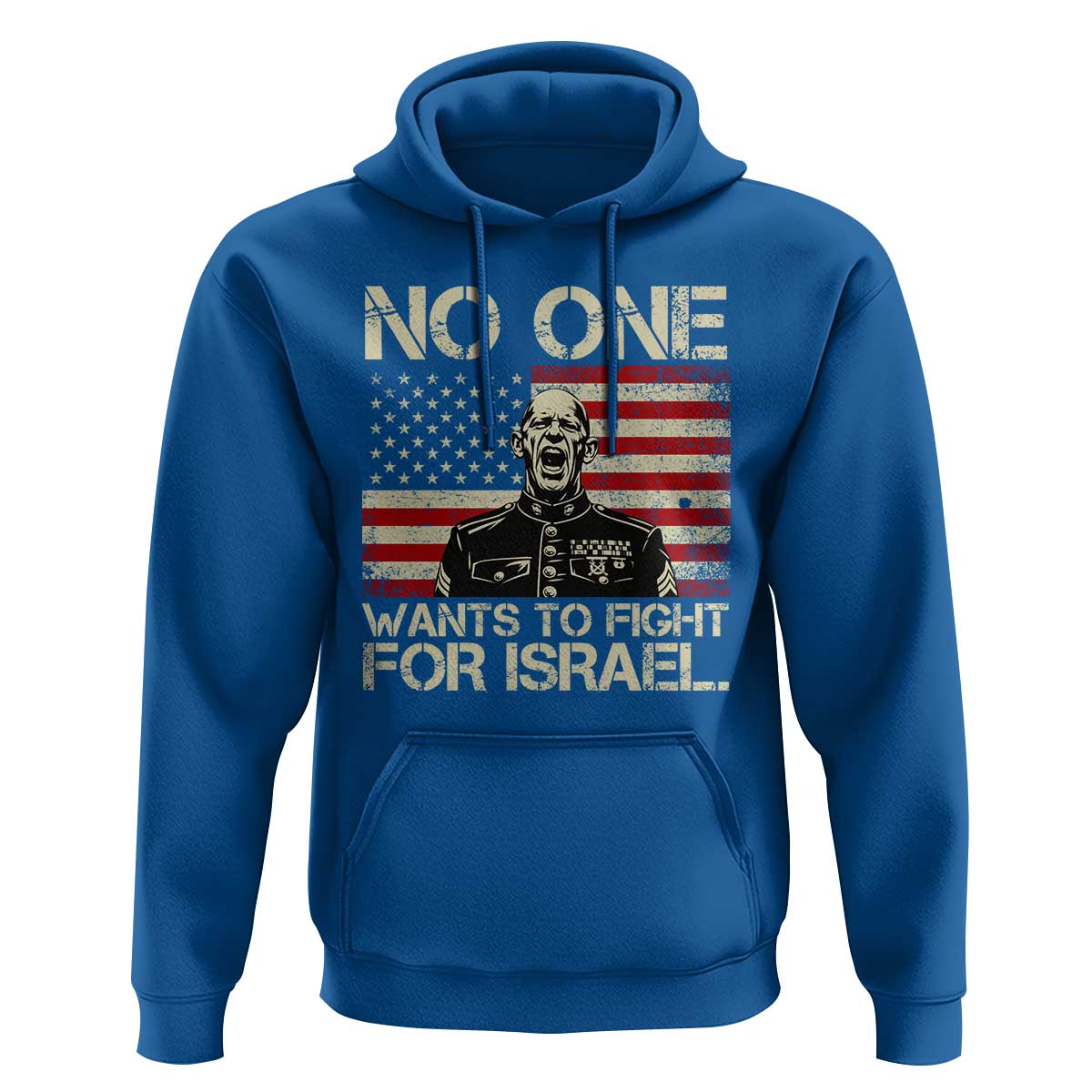 No One Wants To Fight For Israel Hoodie America First Anti War Marine Veteran