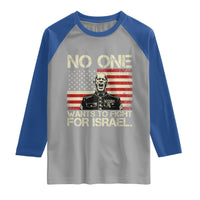 No One Wants To Fight For Israel Raglan Shirt America First Anti War Marine Veteran