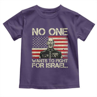 No One Wants To Fight For Israel Toddler T Shirt America First Anti War Marine Veteran