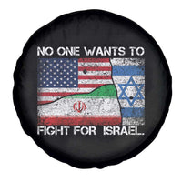 No One Wants To Fight For Israel Spare Tire Cover Marine Veteran Freedom Statement